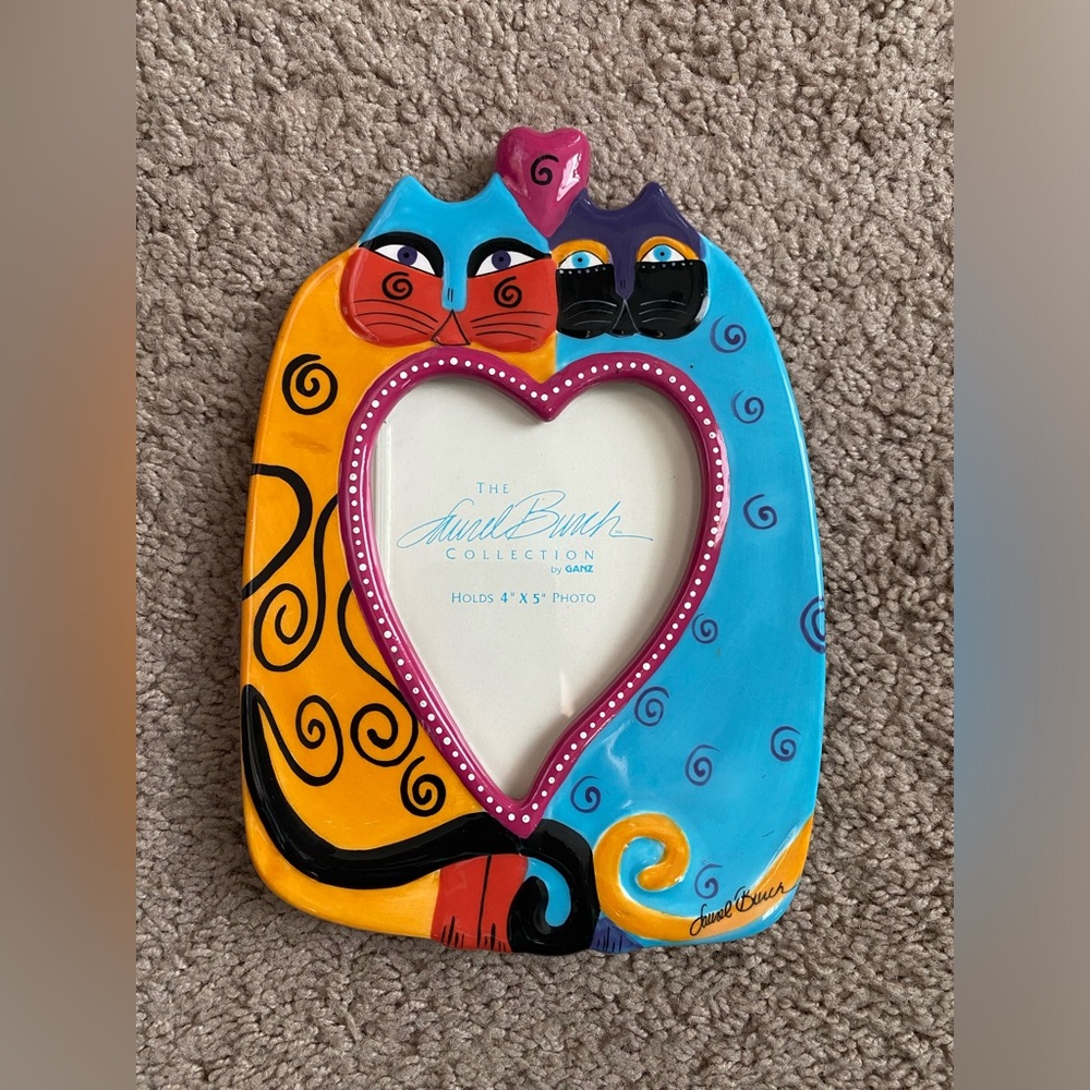 Laurel Burch Cat Picture Frame
